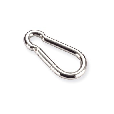 Karabiner mit Karabinerhaken aus Edelstahl
